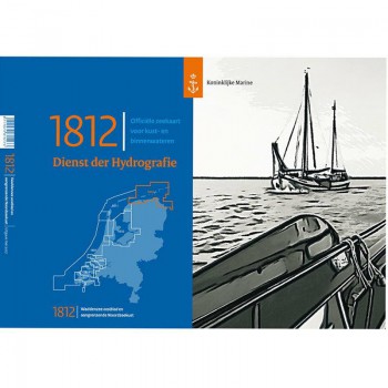 Hydrografische kaart 1812 Waddenzee Oost