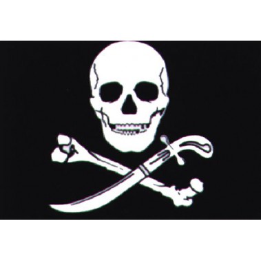 Piraten vlag 30X45