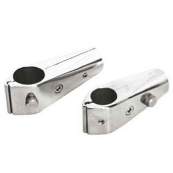 Vlaggenstokhouder voor 25mm rail RVS