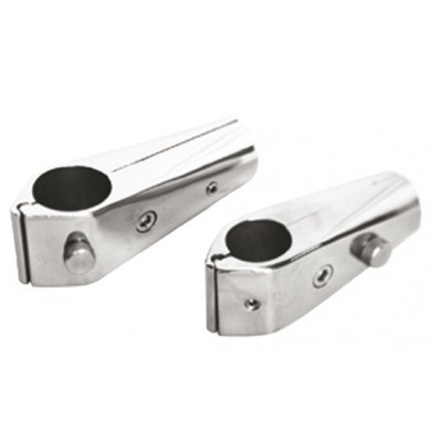 Vlaggenstokhouder voor 25mm rail RVS