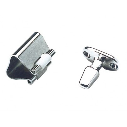 Rol-sluiting chroom 36mm