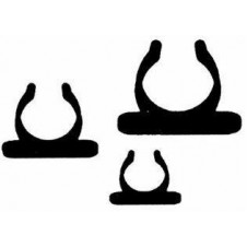 Klembeugel d20mm zwart polyamide