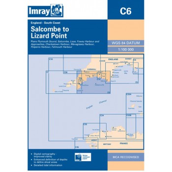 Imray C 6 - Salcombe to Lizard point