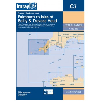 Imray C 7 - Falmouth to Isles of Scilly and Trevose Head