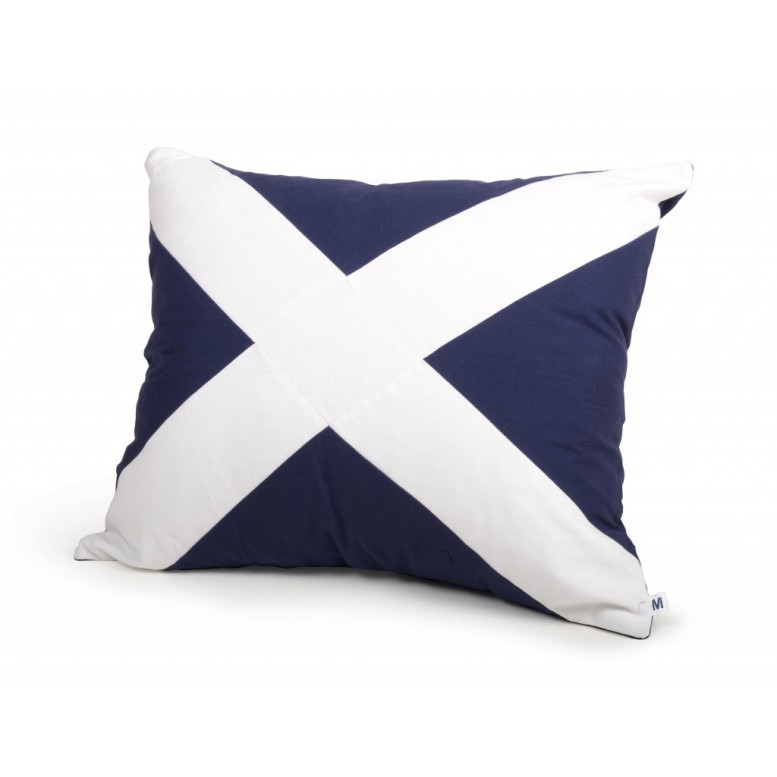 Kussen met signaalvlag M