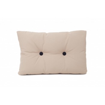 Buitenkussen Beige met knopen