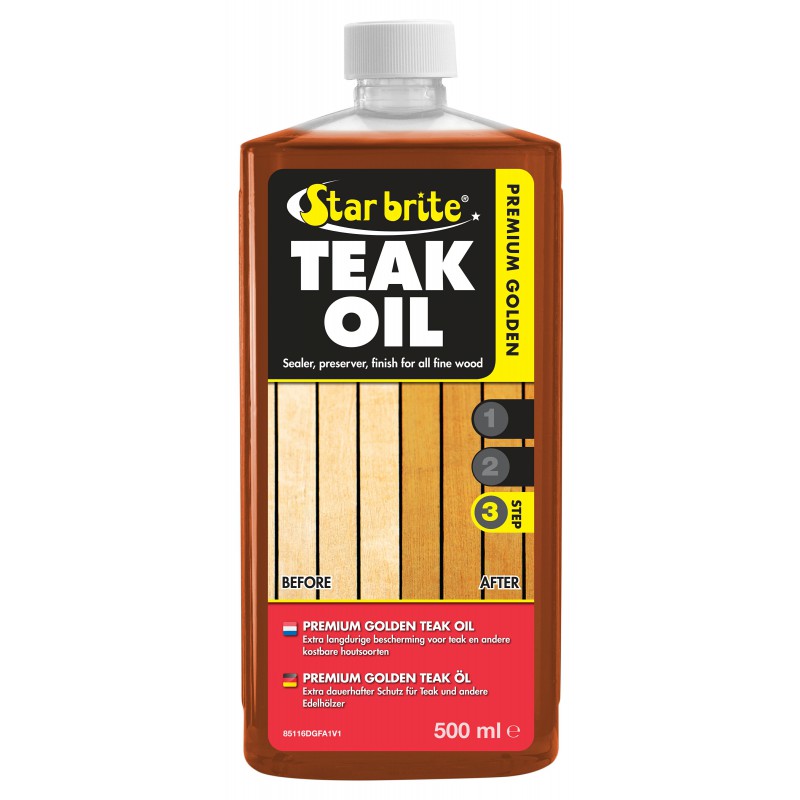 Premium Golden Teak Oil 500 ml