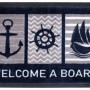 Mat Alfombra Welcome a Board