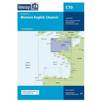 Imray - C10 Western English Channel Passage Chart