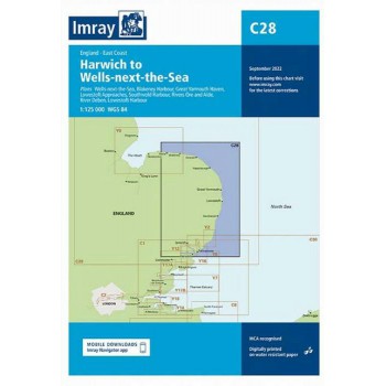 Imray C28 - Harwich to Wells-next-the-Sea