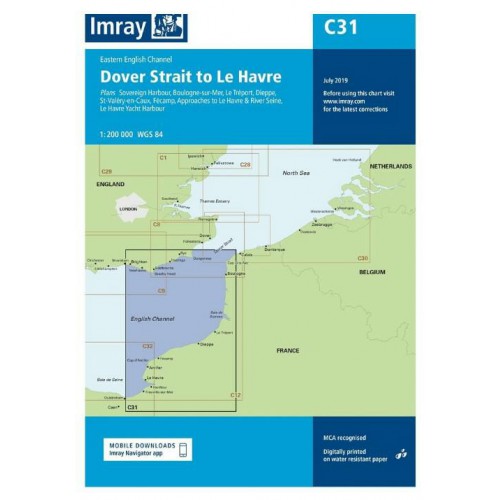Imray C 31 - Dover Strait to Le