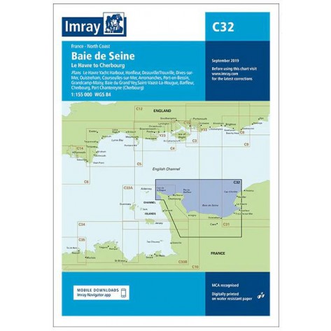 Imray C 32 - Baie de Seine-Le Havre
