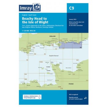 Imray C 9 - Beachy Head to Isle of Wight