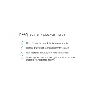 Comfort + zadel heren