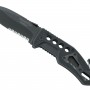 Black Fox Rescue Knife Black G10