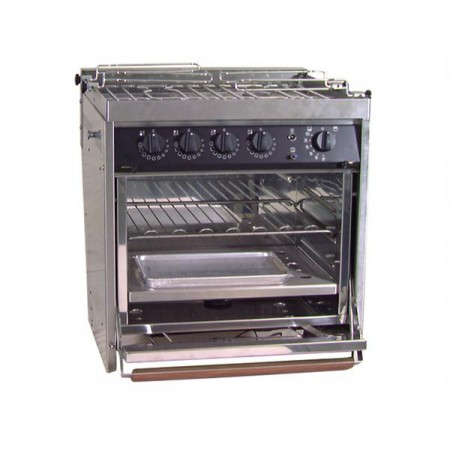 Force 10 RVS 2 Pits Oven Euro Compact