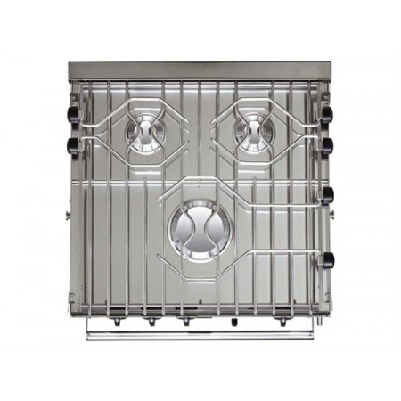 FORCE 10 RVS 3 PITS OVEN EURO SUB COMPACT