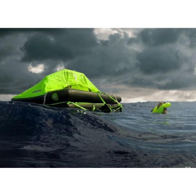 Hero Reddingsvlot Offshore 4 persoons tas ISO 9650-1