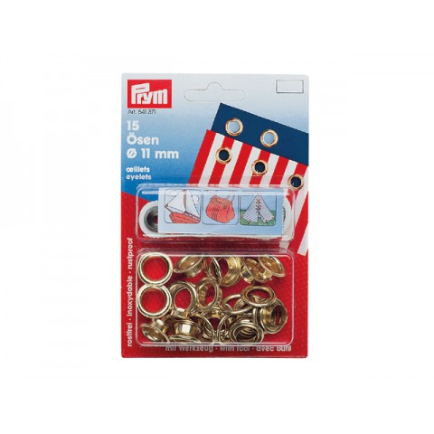 541371 Zeilkousen 11mm 15 stuks