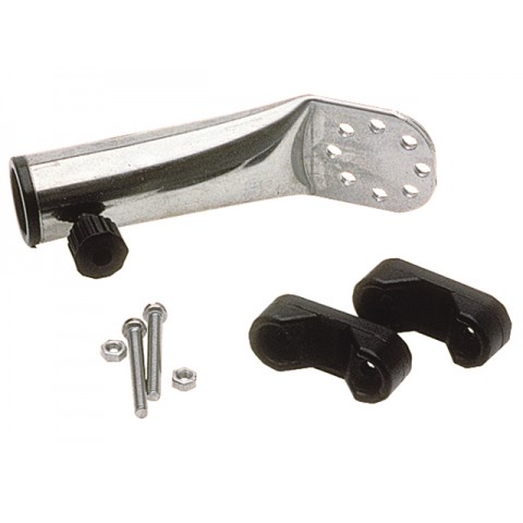 22mm  vlaggenstokhouder RVS