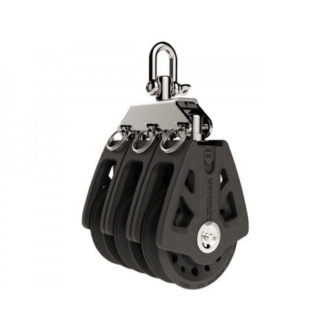 72MM Synchro Triple blok zwart