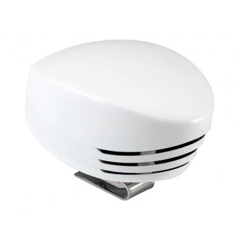 Scheepshoorn 12 volt wit kunststof