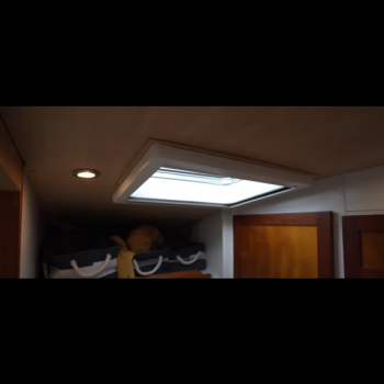 Skyscreen opbouw rolgordijn met hor wit maat 70