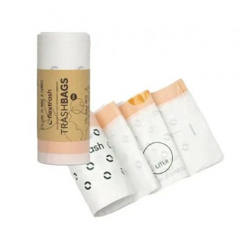 Trashbags afvalzakken large 9 liter