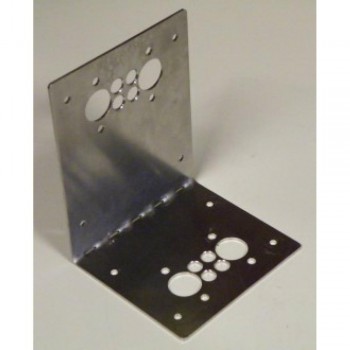 Zware RVS montagebeugel