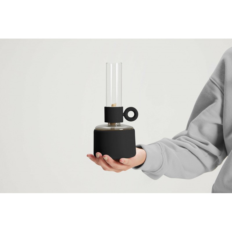 Flamtastique XS Olielamp Black