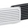 Ventilatierooster 20x10cm Zwart