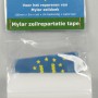 Mylar zeilrep.tape 100mmx 3m,transparant