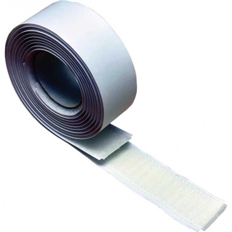 Velcro klittenband Wit 25mmx1m Zelfklevend