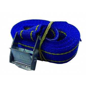 Spanband 2m met gesp, blauw