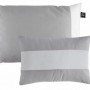Buitenkussen set van 2 Grijs-Wit