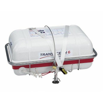 Reddingvlotbeugel dekmontage