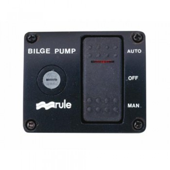 Rule DeLuxe Bilgepompschakelpaneel 12V