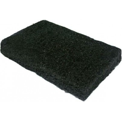 Scrub pad grof, groot, zwart