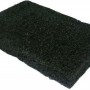 Scrub pad grof, groot, zwart