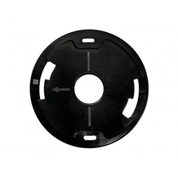 Quartz klok chroom 175mm R175D