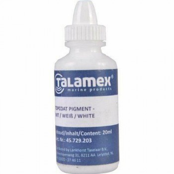 Partelwit RAL 1013 kleurpigment 20ml